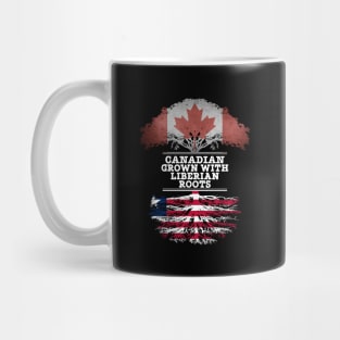 Canadian Grown With Liberian Roots - Gift for Liberian With Roots From Liberia Mug